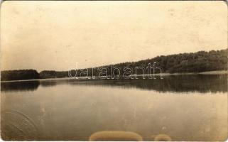 1930 Paks, Duna részlet. Tumpek photo (EK)
