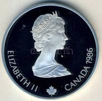 Kanada 1986. 20$ Ag "Olimpia-Jégkorong" T:PP
