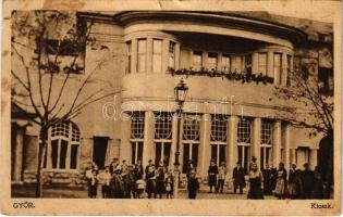 1920 Győr, Kioszk (kis szakadás / small tear)