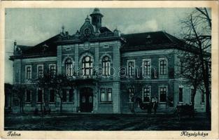 1929 Tolna, Községháza. Özv. Bauer Ádámné kiadása (Rb)