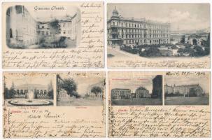 Olomouc, Olmütz; 4 pre-1905 postcards
