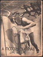 1936 A Modern Olimpiai Játékok, az Újság melléklete a berlini olimpiáról, sok képpel, hajtott, 16p