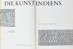 Baktay Ervin: Die Kunst Indiens. Bp., é.n., Terra-Verlag, 494 p. Gazdag fekete-fehér képanyaggal ill...