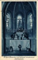 1935 Budapest XIV. A Szent Domonkos-rend (Rózsafüzér Királynéja) templomának oldalkápolnája (EK)