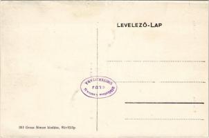 Révfülöp, Ódor, Burján, Saáry és Herceg villa, szőlőskert. Gross Simon kiadása