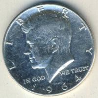 USA 1964. 1/2$ Ag "Kennedy" T:2/3