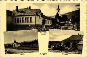 Kisgyőr (Miskolc), Református elemi iskola, Hangya üzlete és saját kiadása (EB)
