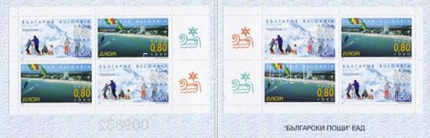 EUROPA CEPT Ferien Markenheftchen, EUROPA CEPT szabadidő bélyegfüzet, EUROPA CEPT holiday stamp booklet