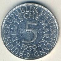 NSZK 1959D 5M Ag T:3