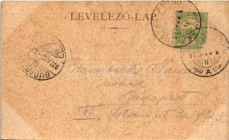 1902 Tusnád-fürdő, Baile Tusnad; látkép. Adler Alfréd fényképész / general view (fl)