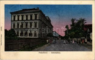 1912 Felsőlövő, Oberschützen; Internátus / boarding school / Schule