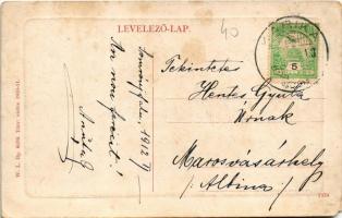 1912 Zsibó, Jibou; W.L. Bp. 6076. 1910-11. (EM)