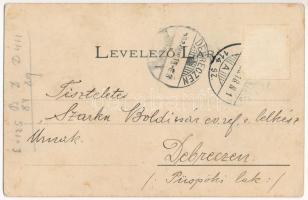 1908 Bethlen, Beclean; látkép. Kajári István kiadása / general view (fl)