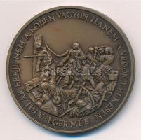 Bognár György (1944-) 1988. "125 éve született Gárdonyi Géza 1863-1988 / Eger MÉE" Br emlé...