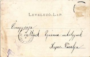 1899 (Vorläufer) Hajdúböszörmény, Református gimnázium, Római katolikus templom (Folyás), Református...