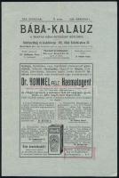 1910 Bába Kalauz c. folyóirat egy száma