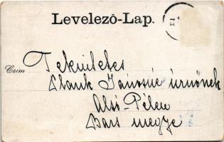 1901 Tass, Református templom és környéke (EK)