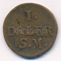 Svédország 1716. Daler Cu "XII. Károly" T:3
Sweden 1716. Daler Cu "Charles XII"...