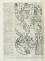 Würtz Ádám (1927-1994): Shakespeare illusztráció (Rómeó és Júlia IX.), rézkarc-akvatinta, jelzés nélkül, jó állapotban, 40x30 cm