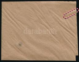 1921 Kner Izidor aláírt számlája borítékkal