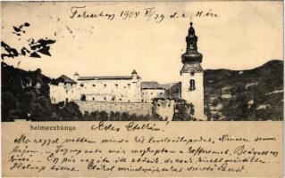 1904 Selmecbánya, Schemnitz, Banská Stiavnica; Vártemplom. Joerges özv. és fia / castle church