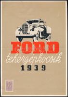 1939 Ford tehergépkocsik, az egységes alvázú Ford tehergépkocsi, kinyitható szórólap, hajtott