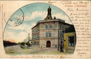 1903 Hodonín, Göding; Ceská vyssí realka zemská / Czech school (EK)