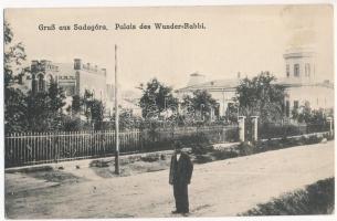 Sadhora, Sadagóra, Sadigura; Palais des Wunder Rabbi / Jewish palace of the Rabbi, Judaica, synagogue