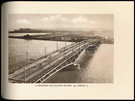 1937 Horthy Miklós híd 1933-1937, építették: Zsigmondy Béla Rt., Magyar Kir. Állami Vas-, Acél- és G...