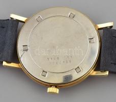 Certina férfi karóra, mechanikus szerkezettel, analóg kijelzős, bőrszíjjal, tisztításra szorul, kopo...