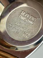 Rado női karóra, automata szerkezettel, analóg kijelzős, fémszíjjal, működik, kopott, d:37 mm