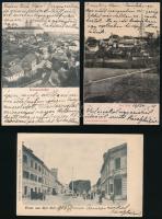 1903 Endrey Béla (1891-1958) jogász, tanácsnoknak címzett 6 db képeslap