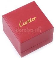 Cartier gyűrűtartó doboz, 6x6cm