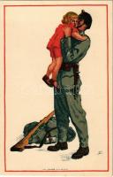 Schweizerische Nationalspende für unsere Soldaten u. ihre Familien / Svájci katonai propaganda / WWI Swiss military propaganda. Sonor litho