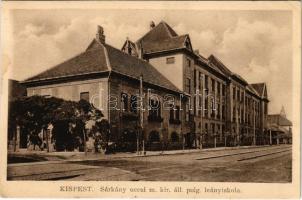 Budapest XIX. Kispest, Sárkány utcai m. kir. áll. polgári leányiskola