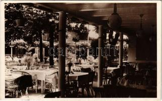1940 Budapest XI. Ketter étterem, kerthelyiség. Horthy Miklós út 48. (ma Bartók Béla út)