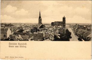 1903 Bazin, Bösing, Bözing, Pezinok; látkép. Kautny Imre kiadása / general view (EK)