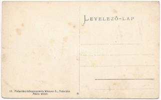 Malacka, Malacky; vasútállomás. Wiesner A. kiadása / railway station (fl)