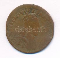 Franciaország ~1650D Liard Cu "XIV. Lajos" T:3,3- France ~1650D Liard Cu "Louis XIV&q...