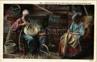 1937 Southern Appalachian Mountains, Handicrafts, folklore