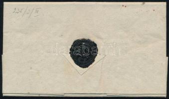 1831 Kolozsvári piarista líceum igazgatójának (Szabó Elek) levele, melyben Reiszner Pál tanár halálá...