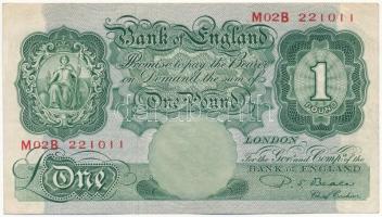Nagy-Britannia DN (1949-1955.) 1P P.S. Beale T:III  United Kingdom ND (1949-1955.) 1 Pound P.S. Beale C:F Krause 369.b