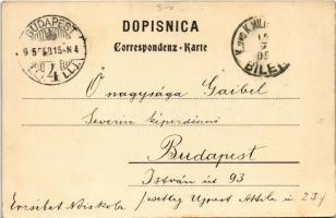 1905 Bileca, Bilek; Kesselschmiede / shop, Boilermakers + K.und K."