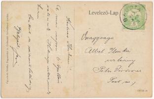 Ógyalla, Stará Dala, Hurbanovo; M. kir. Konkoly alapítványú csillagvizsgáló főépülete tó részlettel ...