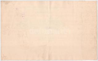 Budapest 1899. "Magyar Királyi Szabadalmazott Osztálysorsjáték Részvénytársaság" részvénye...