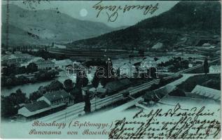 1901 Rózsahegy, Ruzomberok; vasútállomás / railway station (EK)