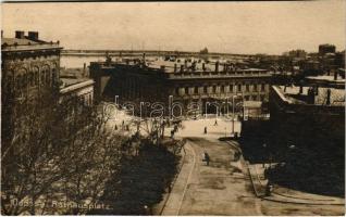 1918 Odessa, Odesa; Rathausplatz / town hall square