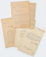 1904-1945 Pénzügyi kinevezési okiratok (államtitkári és egyéb aláírásokkal)