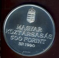1990. 500Ft Ag "Kölcsey Ferenc" T:BU