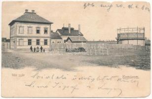 1906 Komárom, Komárno; Gázgyár. E.D. Pannonia 58. sz. / gas factory, gas plant (b)